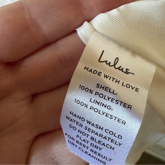 Lulus | Hold Your Hand White Satin Midi Dress - Picture 6 of 8